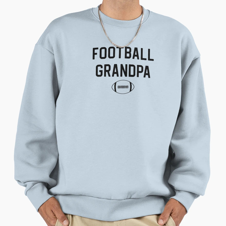Football Grandpa Gift Football Sweatshirt - Fun Novelty Design Men Women - T-Shirt, Sweatshirt, Hoodie