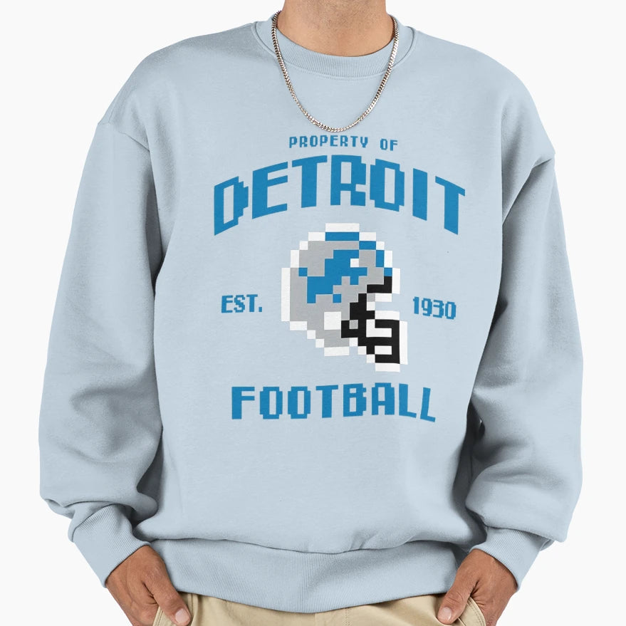 Football Detroit Lions Sweatshirt - Graphic Print Unisex - T-Shirt, Sweatshirt, Hoodie