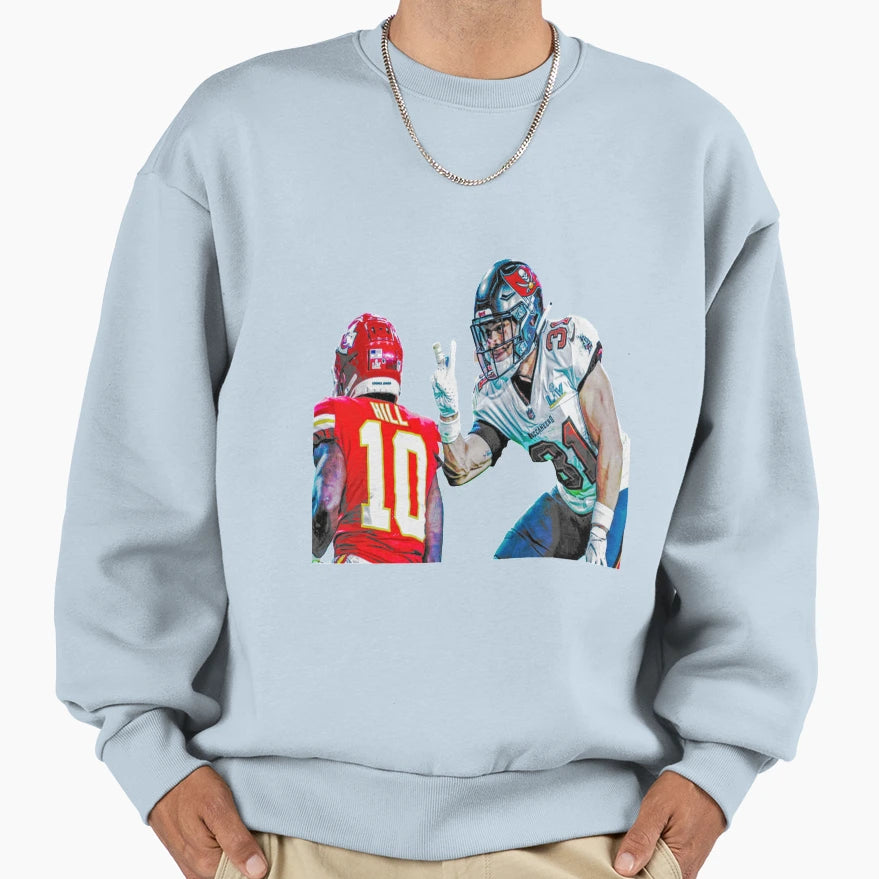 Antoine Winfield Jr Peace Out Art Sweatshirt - Unique Graphic Men Women - T-Shirt, Sweatshirt, Hoodie