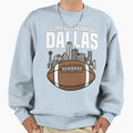 Dallas Game Day Faithful Texas Sweatshirt - Custom Art Print for Adults - T-Shirt, Sweatshirt, Hoodie
