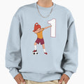 Awesome Soccer Player Number Sweatshirt - Casual Everyday Wear for Adults - T-Shirt, Sweatshirt, Hoodie