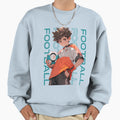 Football Football Player Sweatshirt - Minimalist Print Men Women - T-Shirt, Sweatshirt, Hoodie