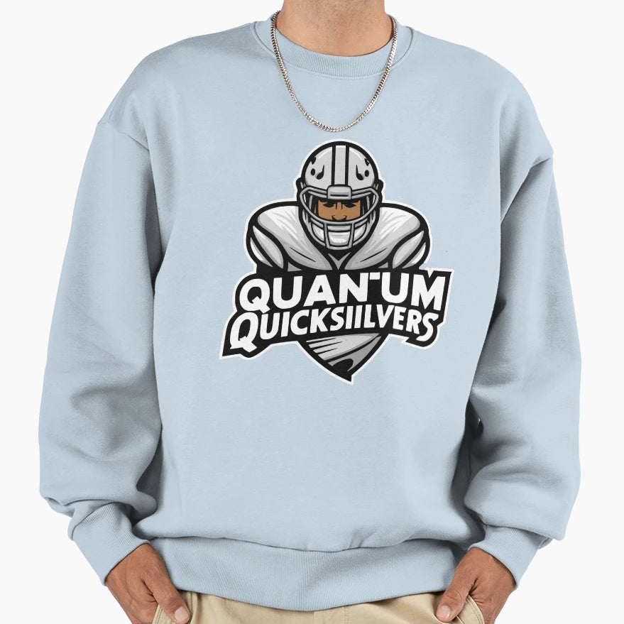 Quantum Quicksilvers Freely Sweatshirt - Aesthetic Graphic for Adults - T-Shirt, Sweatshirt, Hoodie