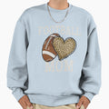 Football Mom Fun American Football Sweatshirt - Graphic Print for Adults - T-Shirt, Sweatshirt, Hoodie