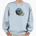 Helmet Jacksonville Icon Sweatshirt - Minimalist Print Men Women - T-Shirt, Sweatshirt, Hoodie