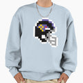 Baltimore Ravens 8 Bit Football Sweatshirt - Custom Art Print for Adults - T-Shirt, Sweatshirt, Hoodie