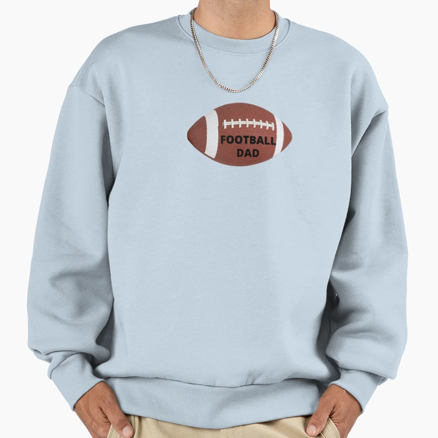 Football Dad Sweatshirt - Trendy Graphic Men Women - T-Shirt, Sweatshirt, Hoodie