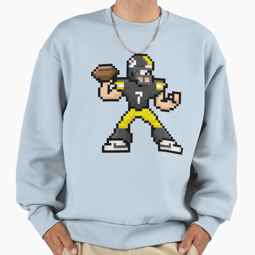 Megaman X Pittsburgh Sweatshirt - Novelty Apparel Unisex - T-Shirt, Sweatshirt, Hoodie