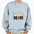 Mom Football Life Leopard Ball T-Shirt - Novelty Apparel for Adults - T-Shirt, Sweatshirt, Hoodie