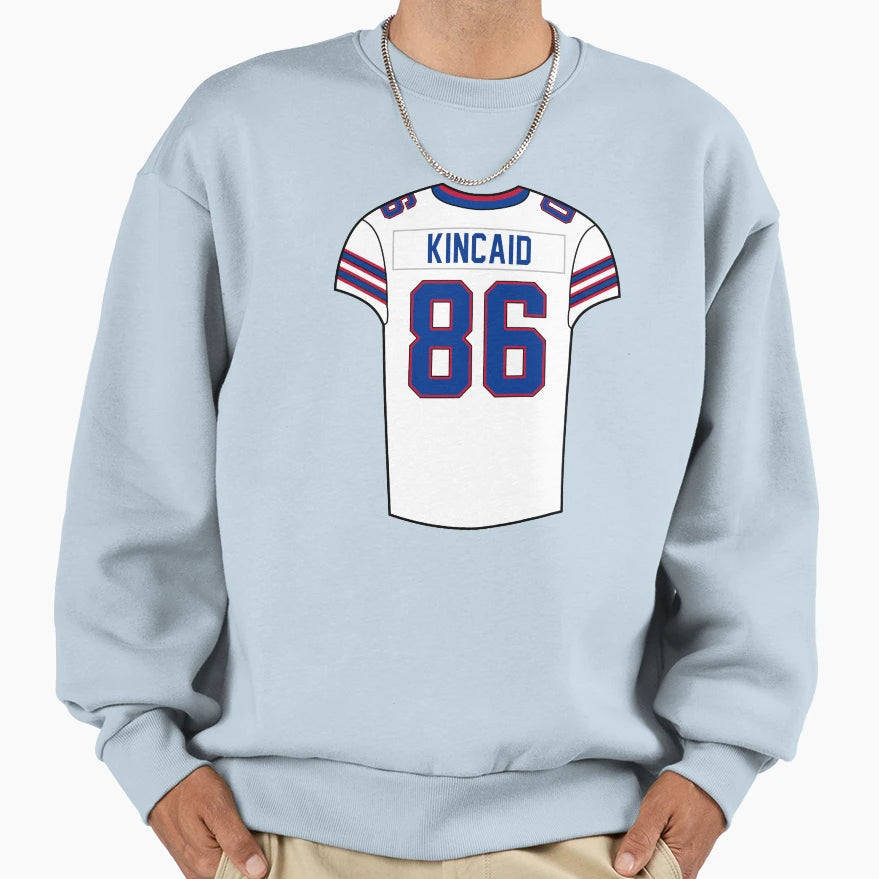 Dalton Kincaid Away Jersey Sweatshirt - Aesthetic Graphic Men Women - T-Shirt, Sweatshirt, Hoodie