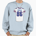 Dalton Kincaid Away Jersey Sweatshirt - Aesthetic Graphic Men Women - T-Shirt, Sweatshirt, Hoodie