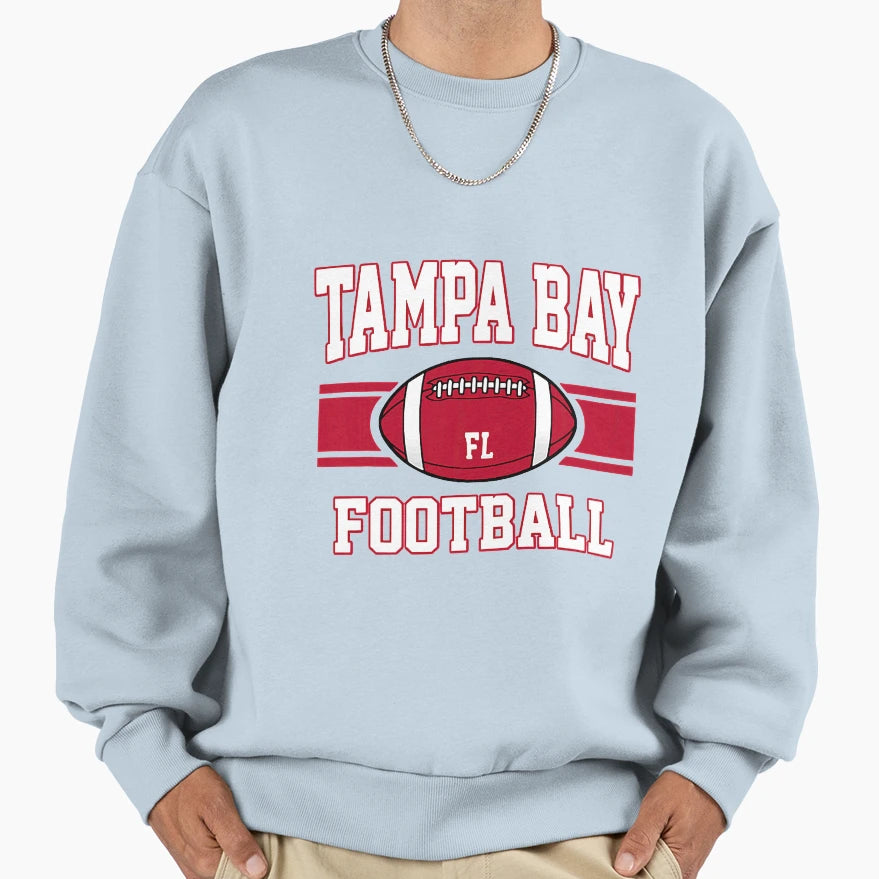 Tampa Bay Football Gameday Sweatshirt - Graphic Print Men Women - T-Shirt, Sweatshirt, Hoodie