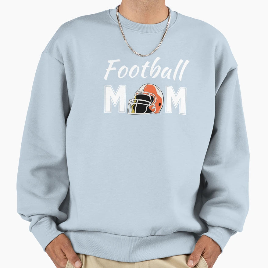 American Football Mom Sweatshirt - Custom Art Print Men Women - T-Shirt, Sweatshirt, Hoodie