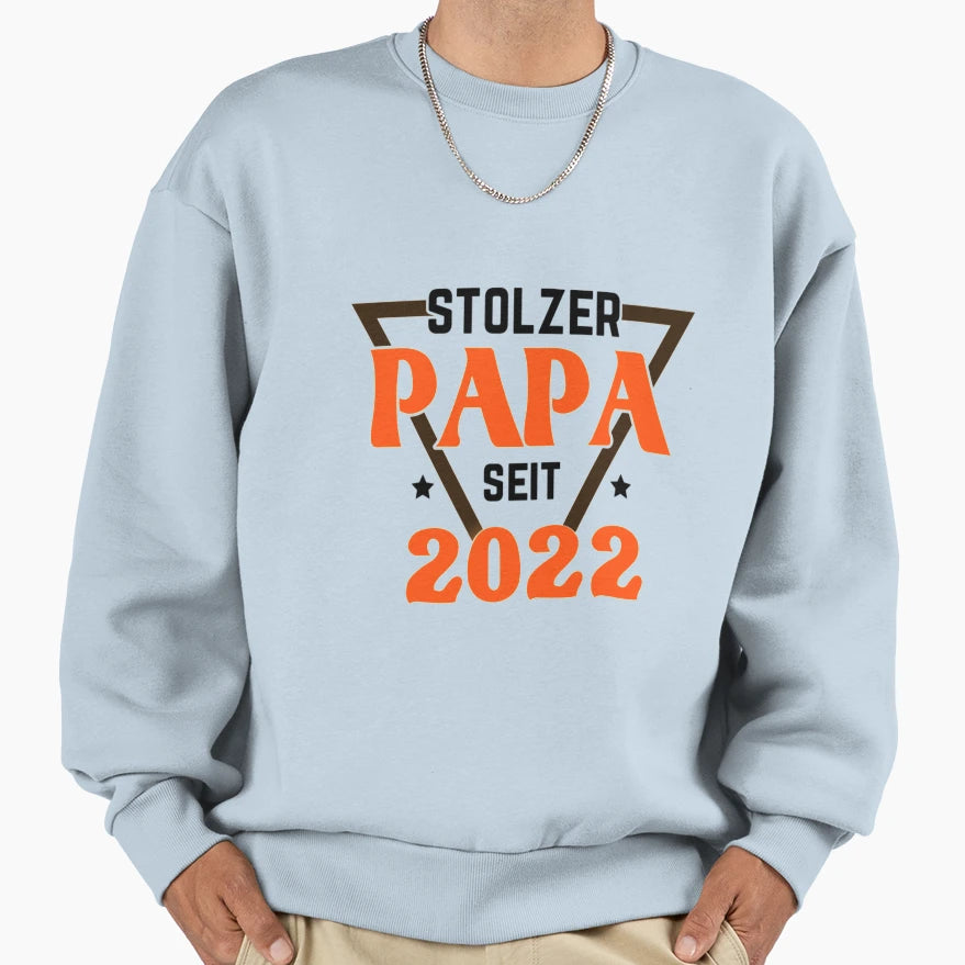 Papa 2022 Geschenk T Shirtstolzer T-Shirt - Novelty Apparel for Adults - T-Shirt, Sweatshirt, Hoodie