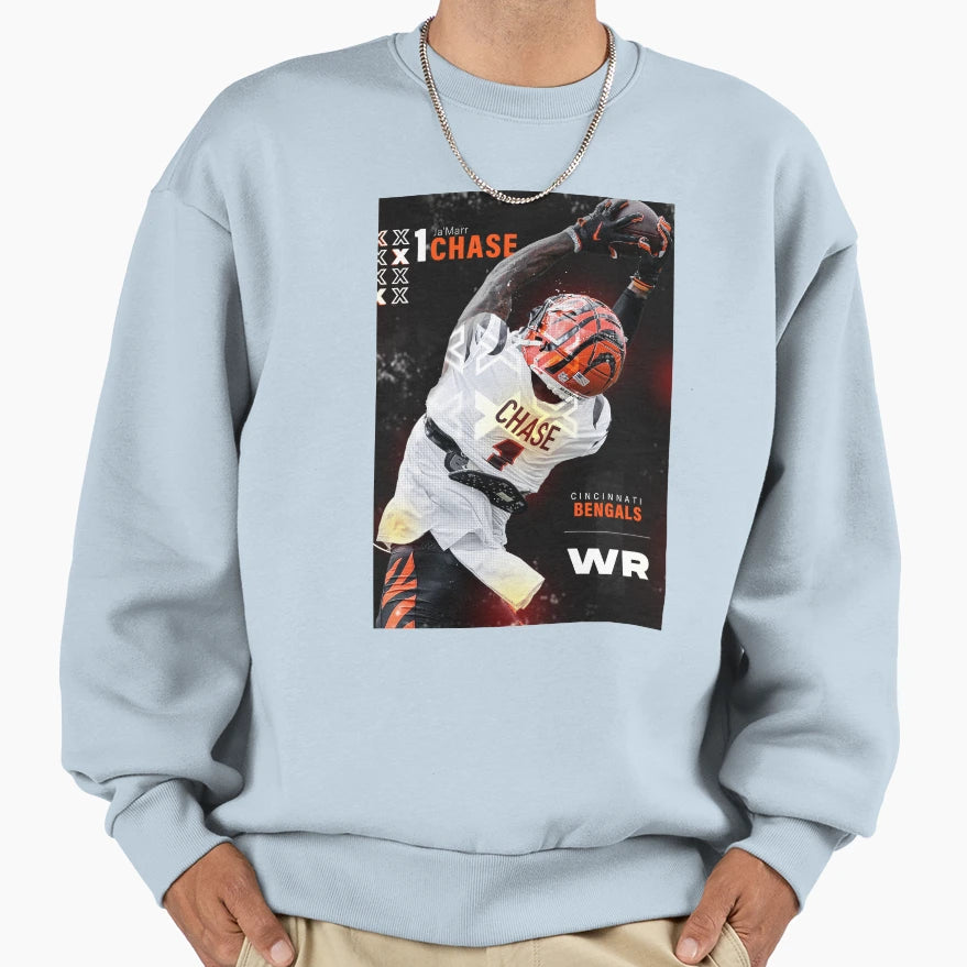 Jamarr Chase Sweatshirt - Fun Novelty Design Unisex - T-Shirt, Sweatshirt, Hoodie