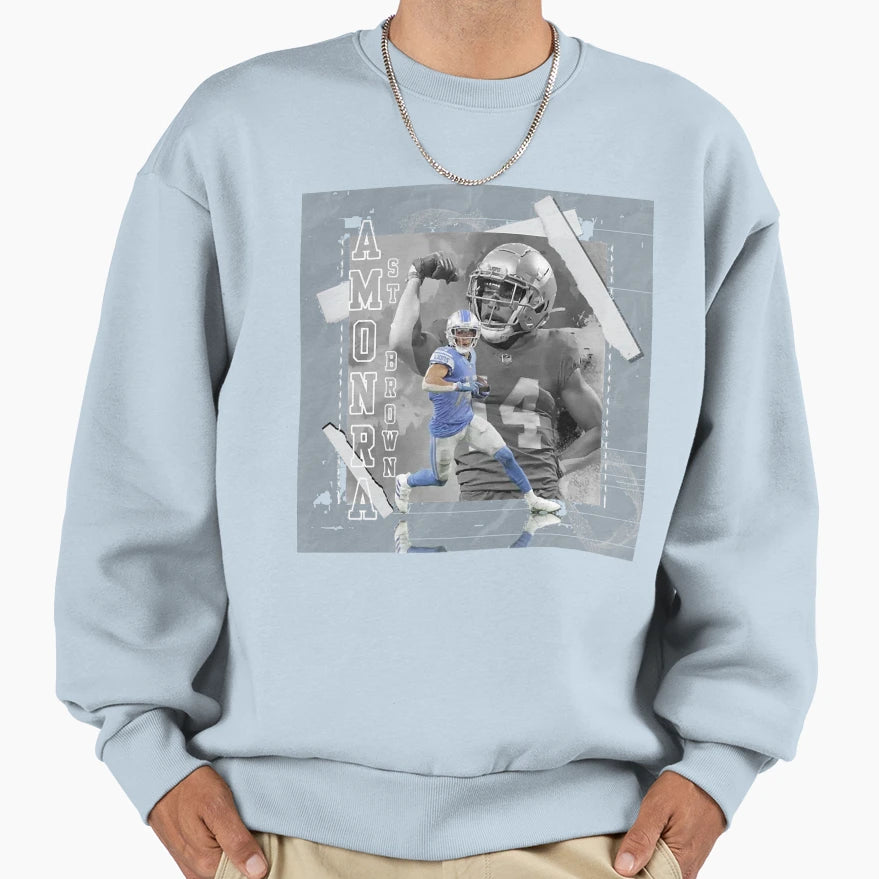 Amon Sport Ra Sport St Brown Sweatshirt - Graphic Print for Adults - T-Shirt, Sweatshirt, Hoodie
