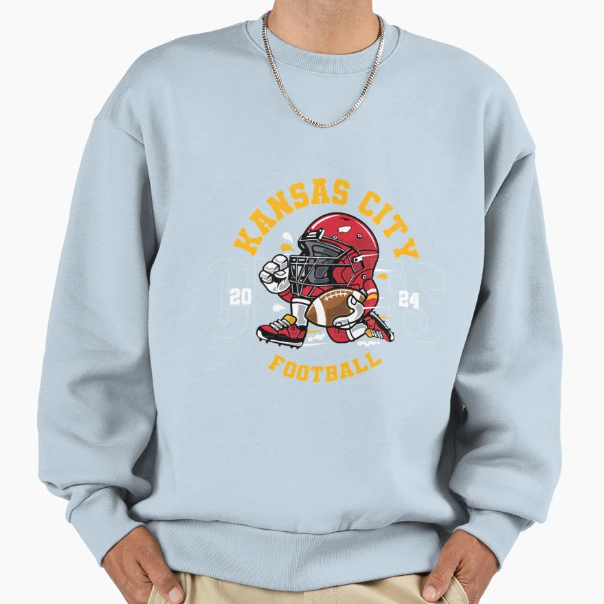 Art Kansas City Chiefs Sweatshirt - Fun Novelty Design Men Women - T-Shirt, Sweatshirt, Hoodie