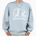 Footbawwll Sweatshirt - Casual Everyday Wear Men Women - T-Shirt, Sweatshirt, Hoodie