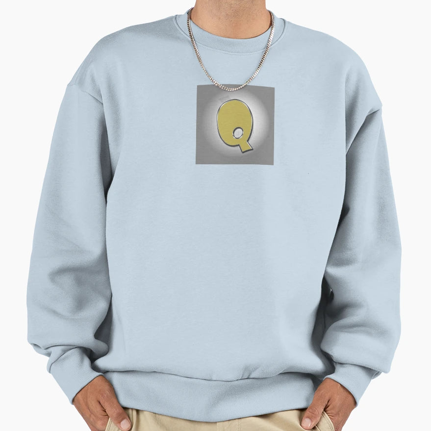 Versal Q Colorful Sweatshirt - Fun Novelty Design Men Women - T-Shirt, Sweatshirt, Hoodie