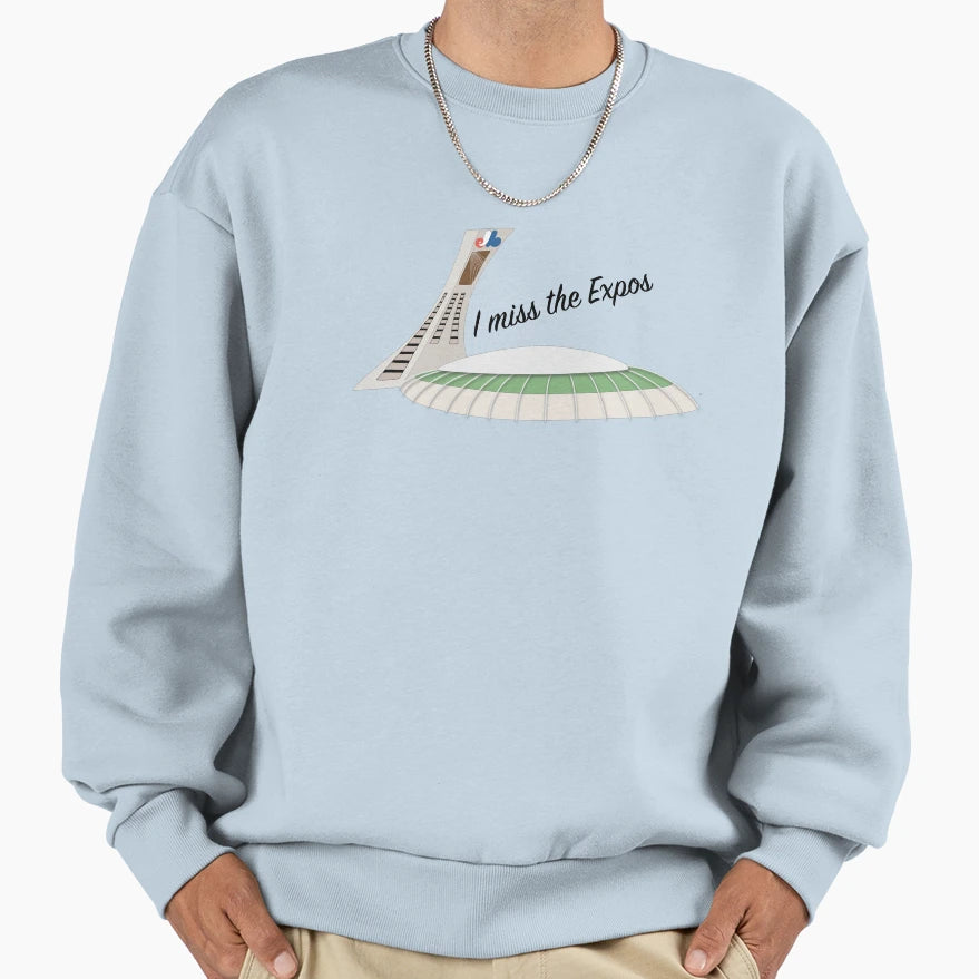 I Miss Expos Sweatshirt - Trendy Graphic Unisex - T-Shirt, Sweatshirt, Hoodie