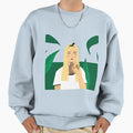 Alice Drinking Coffeelong Sweatshirt - Fun Novelty Design Men Women - T-Shirt, Sweatshirt, Hoodie