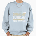 New Orleans Football Team Sunday Sweatshirt - Casual Everyday Wear Unisex - T-Shirt, Sweatshirt, Hoodie