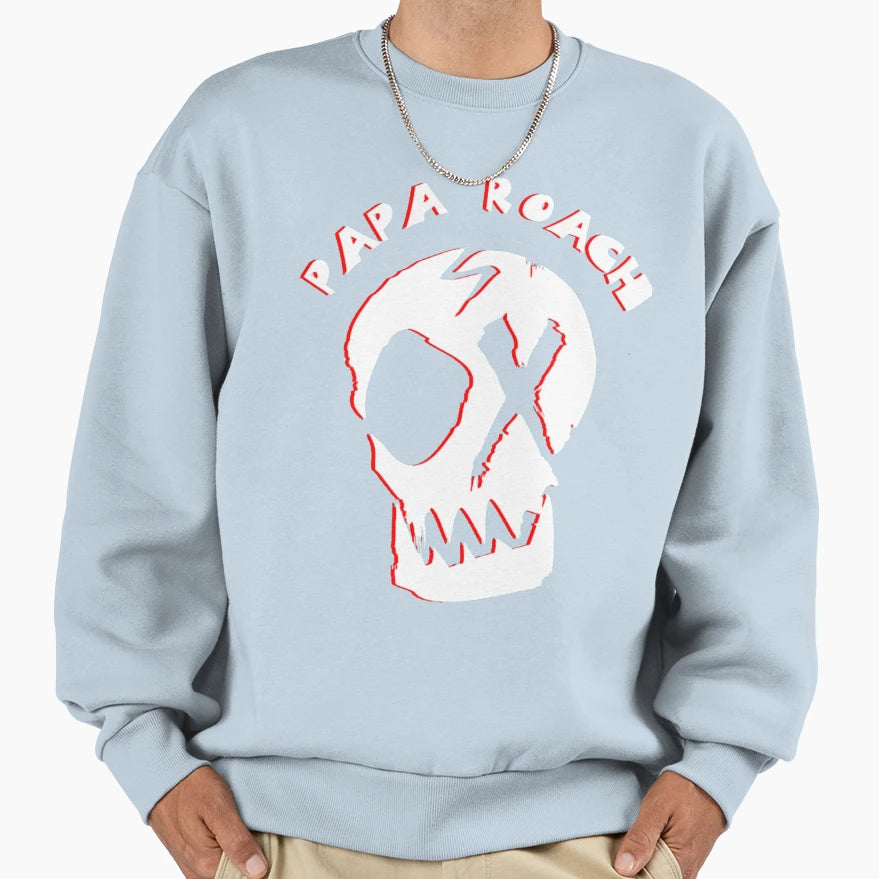Art Papa Roach Sweatshirt - Casual Everyday Wear Men Women - T-Shirt, Sweatshirt, Hoodie