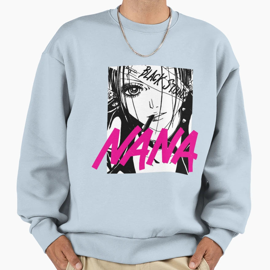 Nana Title Manga Anime Sweatshirt - Unique Graphic Men Women - T-Shirt, Sweatshirt, Hoodie