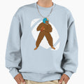 Bigfoot Football Player Sweatshirt - Graphic Print Unisex - T-Shirt, Sweatshirt, Hoodie