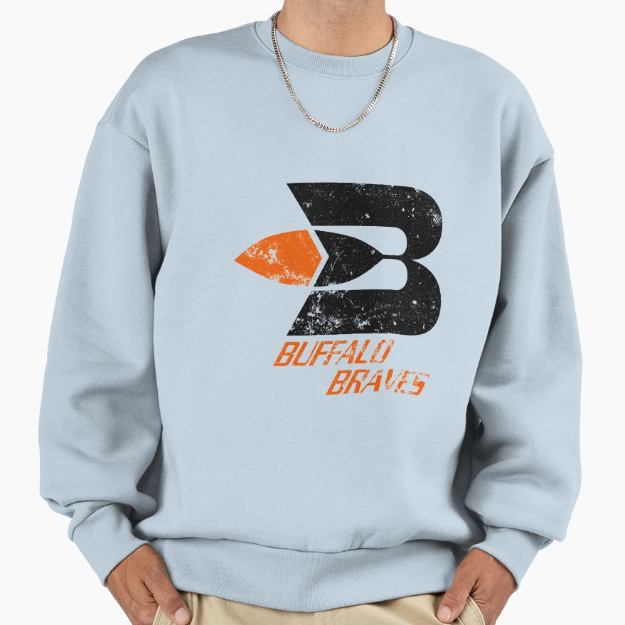 Buffalo Braves Sweatshirt - Aesthetic Graphic Unisex - T-Shirt, Sweatshirt, Hoodie
