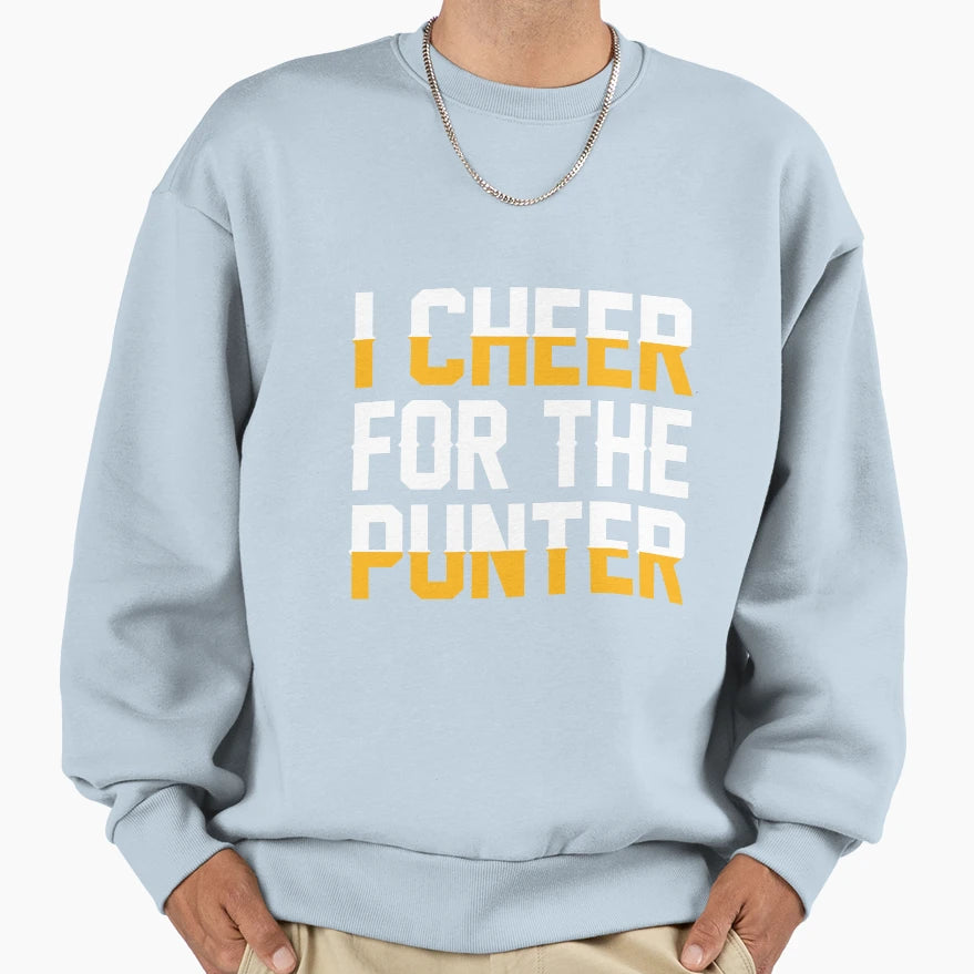 I Cheer Punter T-Shirt - Streetwear Style Men Women - T-Shirt, Sweatshirt, Hoodie