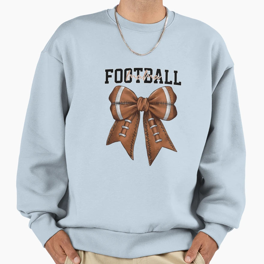 Football Mama Sweatshirt - Aesthetic Graphic Unisex - T-Shirt, Sweatshirt, Hoodie