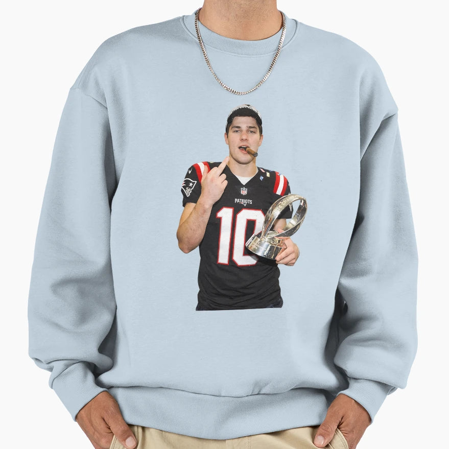 Drake Maye Maye 10 New Sweatshirt - Casual Everyday Wear for Adults - T-Shirt, Sweatshirt, Hoodie