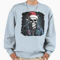 Skull Santas Favorite Human Merry T-Shirt - Trendy Graphic for Adults - T-Shirt, Sweatshirt, Hoodie
