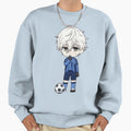 Bleu Lock Sweatshirt - Streetwear Style for Adults - T-Shirt, Sweatshirt, Hoodie