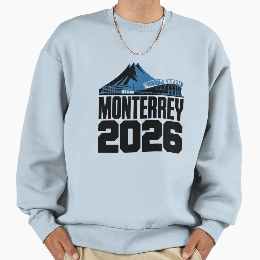 Monterrey 2026 Cerro De La Silla T-Shirt - Aesthetic Graphic for Adults - T-Shirt, Sweatshirt, Hoodie