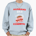 Husband Dad Fantasy Football Sweatshirt - Casual Everyday Wear Men Women - T-Shirt, Sweatshirt, Hoodie