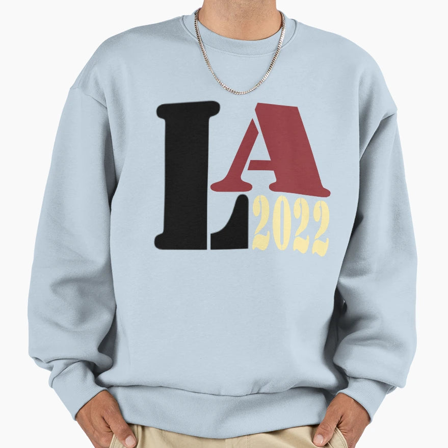 Los Angeles 2022 Sweatshirt - Minimalist Print Unisex - T-Shirt, Sweatshirt, Hoodie