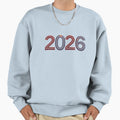 2026 Sparkle Jewel Year 2026 Sweatshirt - Aesthetic Graphic for Adults - T-Shirt, Sweatshirt, Hoodie