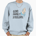 God Family Steelers Veterans Day Sweatshirt - Trendy Graphic for Adults - T-Shirt, Sweatshirt, Hoodie