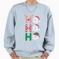 Football Ho Ho Ho Soccer Sport Sweatshirt - Aesthetic Graphic Unisex - T-Shirt, Sweatshirt, Hoodie