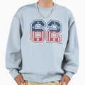 Number 62 Usa Sweatshirt - Casual Everyday Wear Unisex - T-Shirt, Sweatshirt, Hoodie