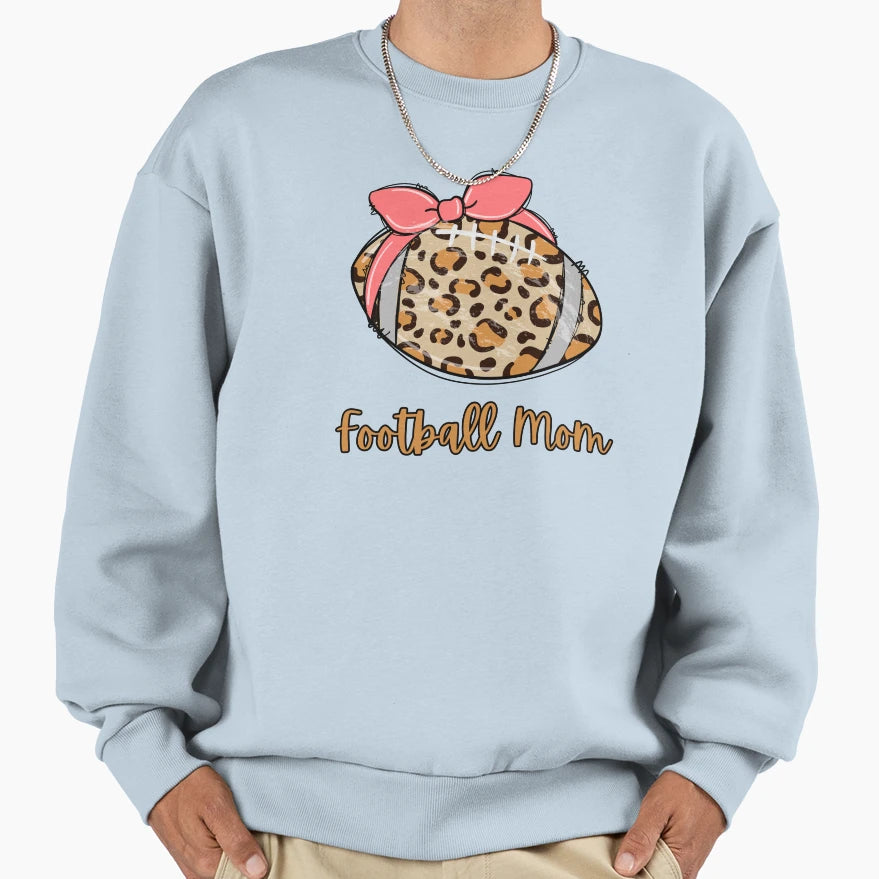 Football Mom Sweatshirt - Fun Novelty Design for Adults - T-Shirt, Sweatshirt, Hoodie