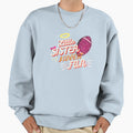 Little Sister Biggest Fan Football Sweatshirt - Custom Art Print Men Women - T-Shirt, Sweatshirt, Hoodie