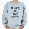 Numero Un Papa French Dad Fathers Day Sweatshirt - Graphic Print Men Women - T-Shirt, Sweatshirt, Hoodie