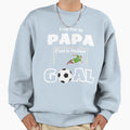 Gift Dad Goal Goalkeeper Football Sweatshirt - Custom Art Print Men Women - T-Shirt, Sweatshirt, Hoodie