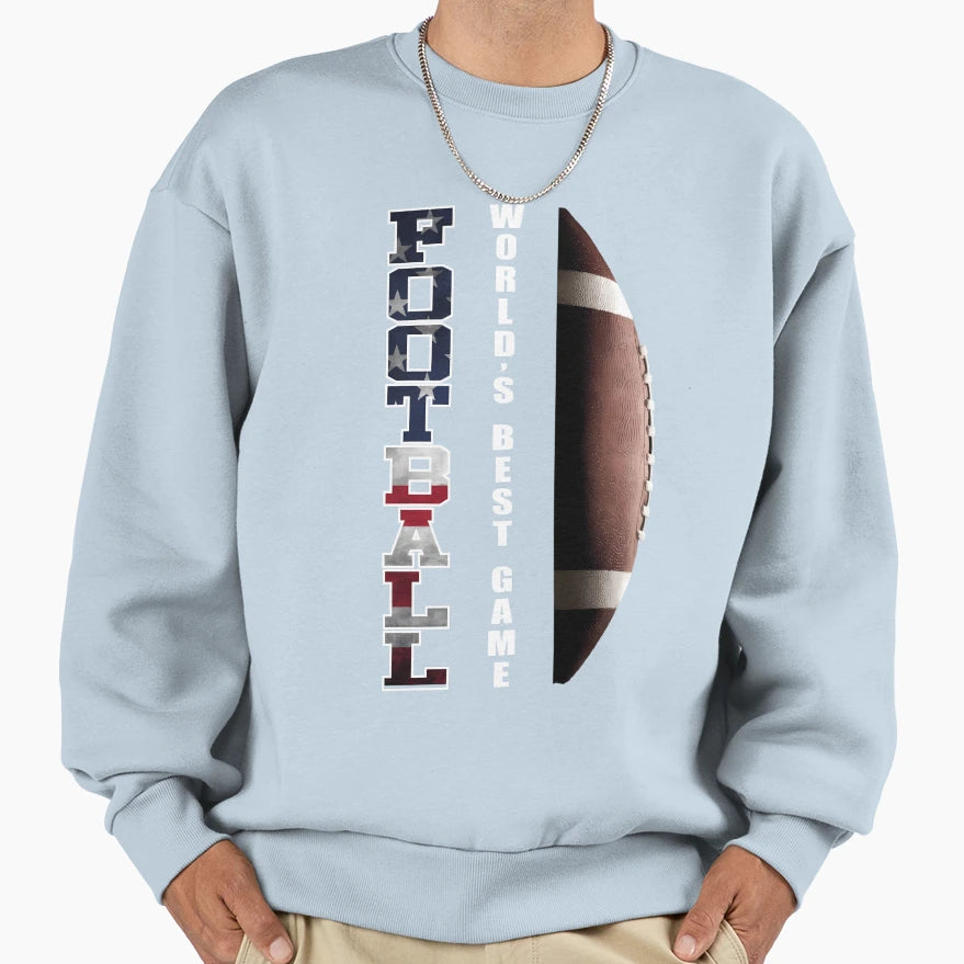 Football Worlds Sweatshirt - Casual Everyday Wear Unisex - T-Shirt, Sweatshirt, Hoodie