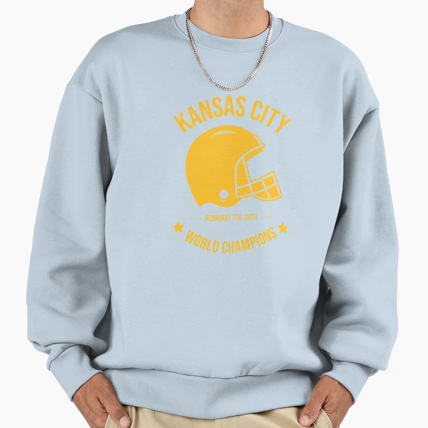 Kansas City World Champions Sweatshirt - Trendy Graphic for Adults - T-Shirt, Sweatshirt, Hoodie