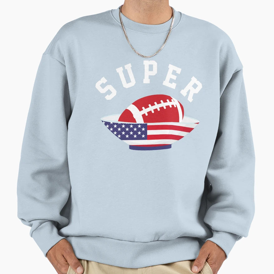 Super Tournament Rugby Football Sweatshirt - Trendy Graphic Men Women - T-Shirt, Sweatshirt, Hoodie