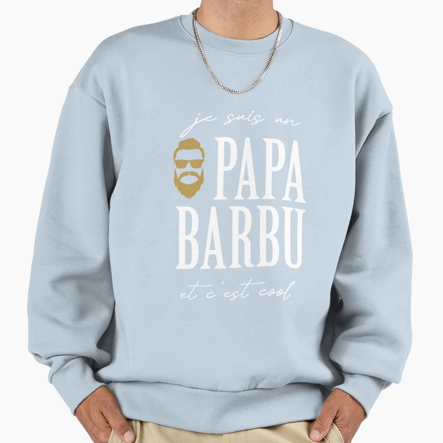 Bearded Dad Sweatshirt - Custom Art Print Men Women - T-Shirt, Sweatshirt, Hoodie